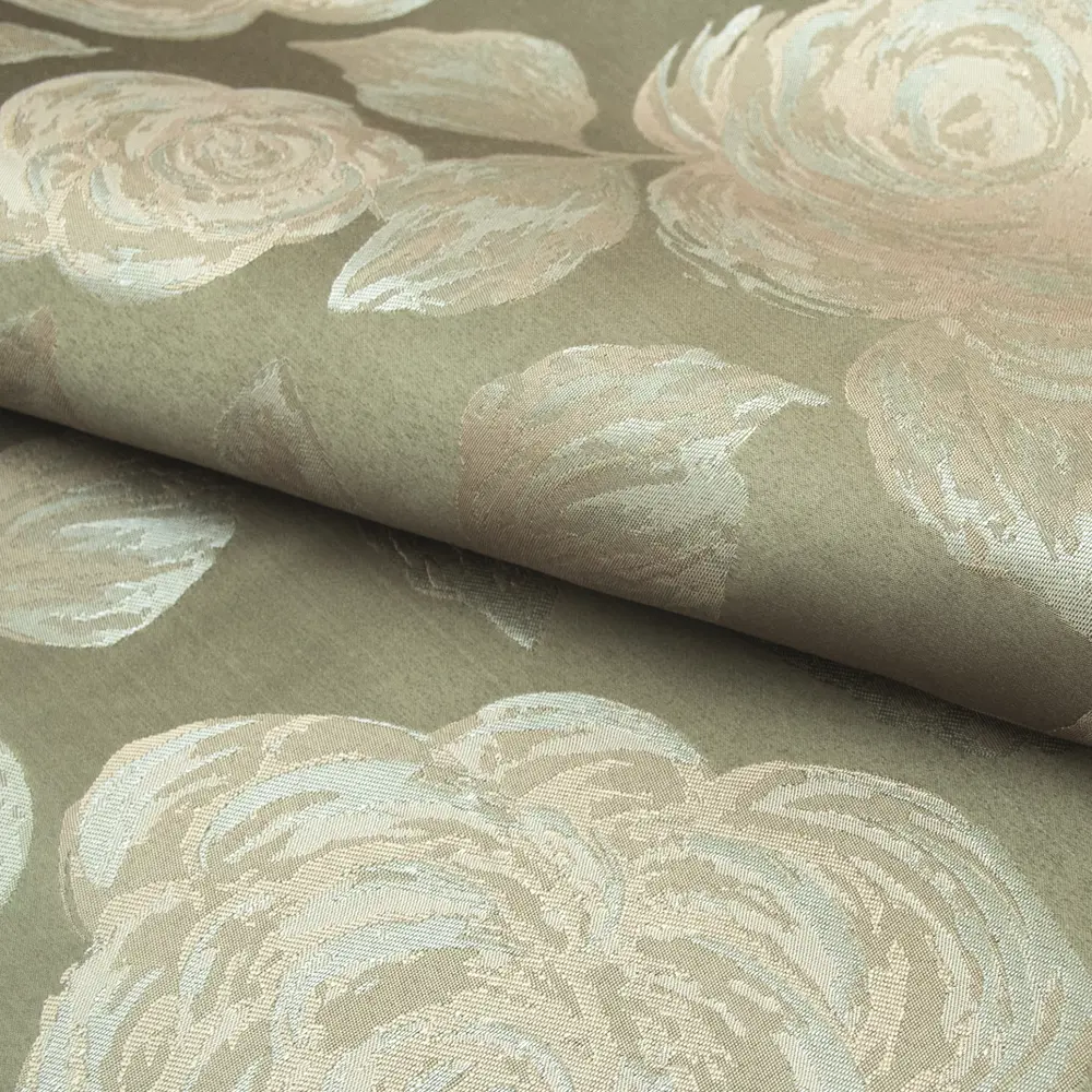 Ткань п/м Flora «Flowers» 140 см цвет зелёный 82475082 STLM-2208593 AMETIST 