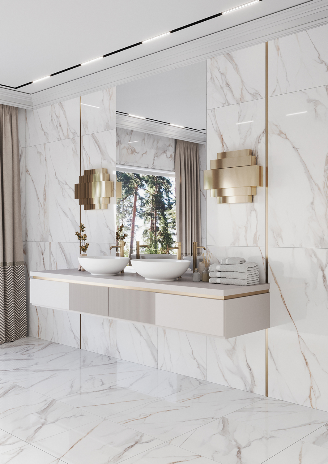 Oasis Sirenflow — Элегантность мрамора в вашем доме STP-ST465 INCOLOR - Вид №2