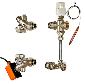 VT.DUAL.0.130 Насосно-смесительный узел для теплого пола VALTEC DUALMIX Valtec 130 мм