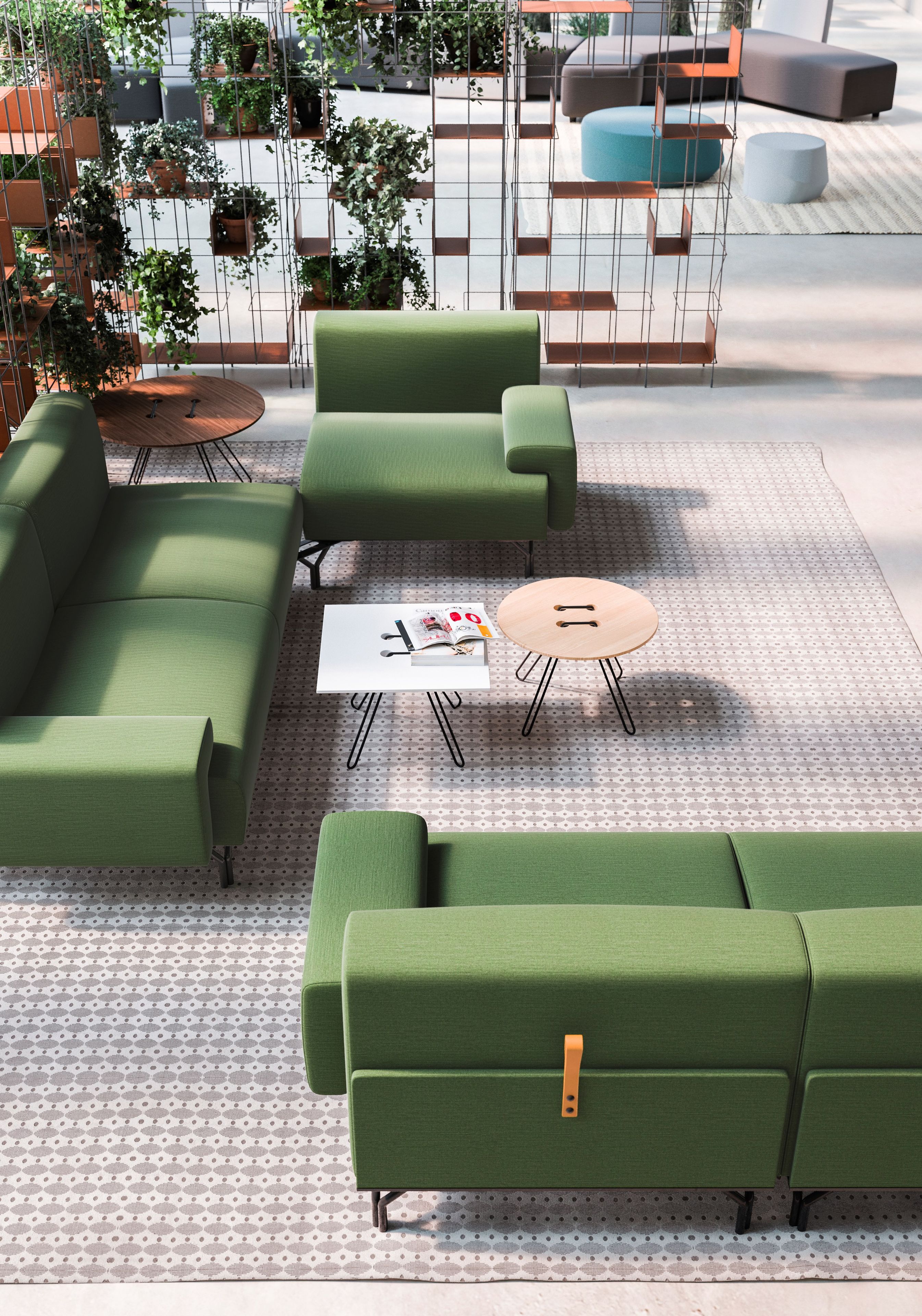 Низкий круглый стол из дуба Casamania & Horm Twine T ARCH-00133166 - Вид №9