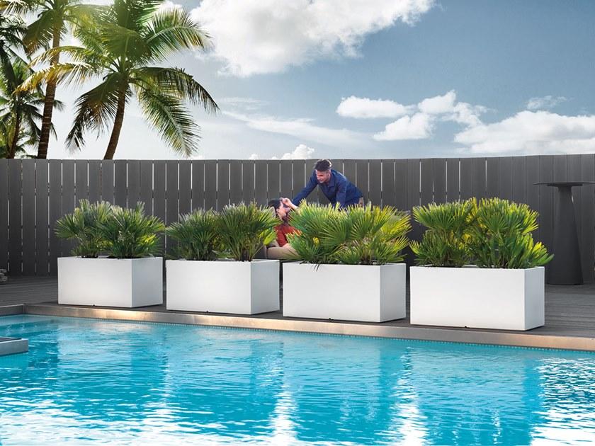 Lyxo Design Кашпо полиэтиленовое прямоугольное низкое  Ca320-cm0080  - Вид №1