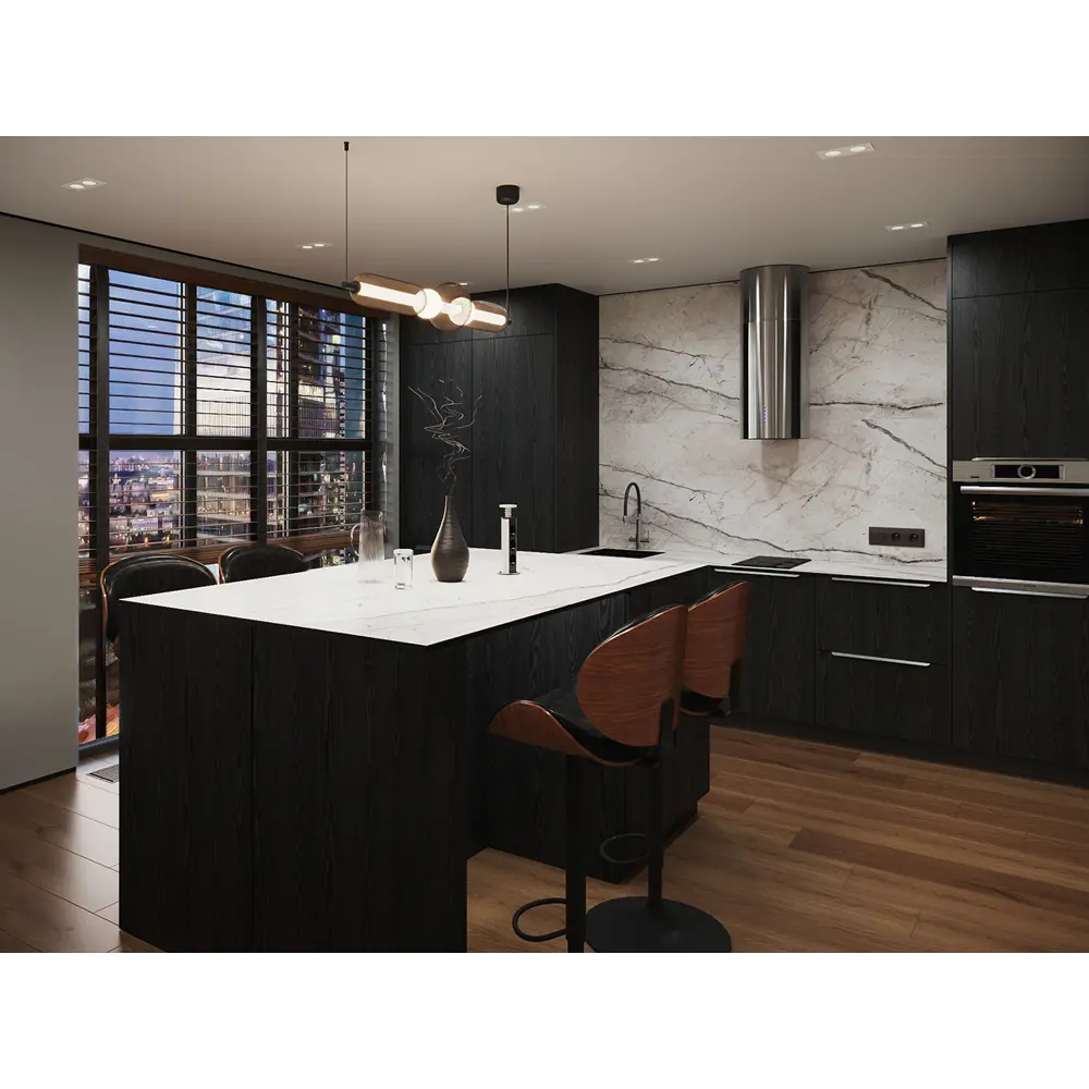 Фасад для выдвижного ящика KONSENSA Канск 40×26 см черный ЛДСП 89423378 STLM-1575195 - Вид №10