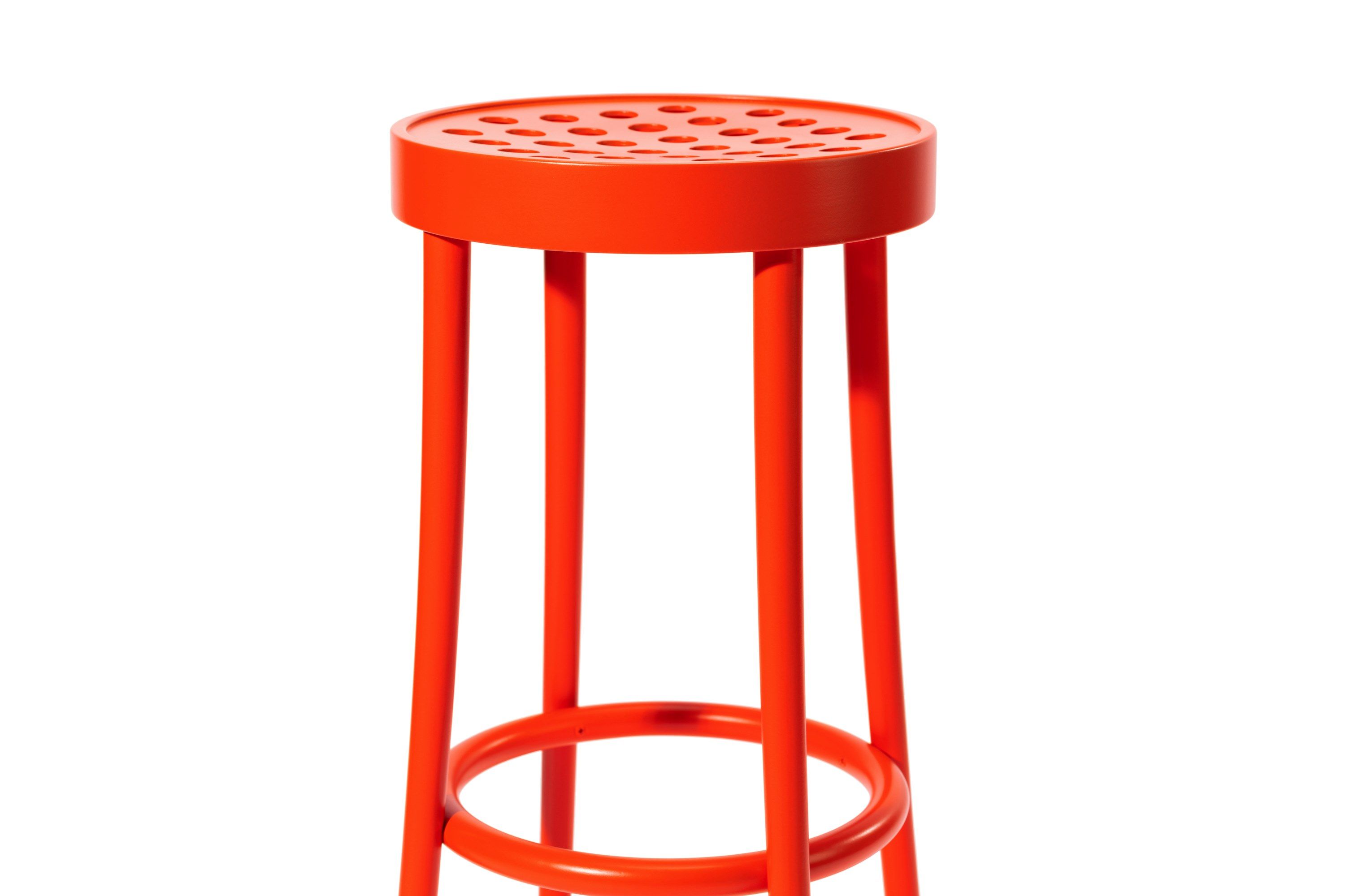 Высокий деревянный барный стул с подставкой для ног TON 822 ARCH-00090162 - Вид №35