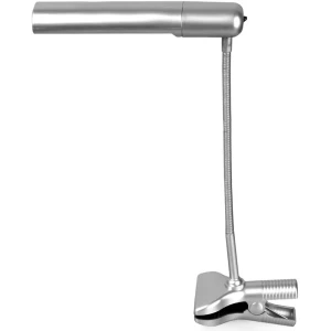 Настольная лампа Line 1xG23x9 Вт, пластик, цвет серебро