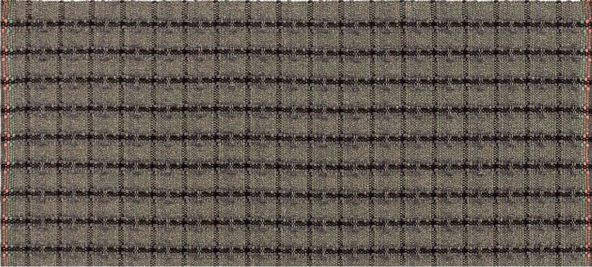 100018 Ковер GL Checks green 90x200 см GAN Garden Layers