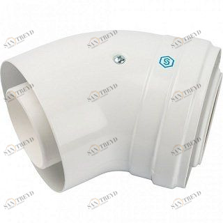 Угол дымохода STOUT 60/100 45 градусов для конденсационных котлов SCA8610000045