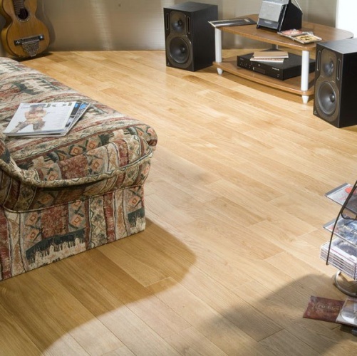 Паркетная доска Coswick Бражированная 127мм Шелковое Масло Дуб Селект с брашью (Текстурированная) 600…2100х127 мм 11531201 - Вид №5