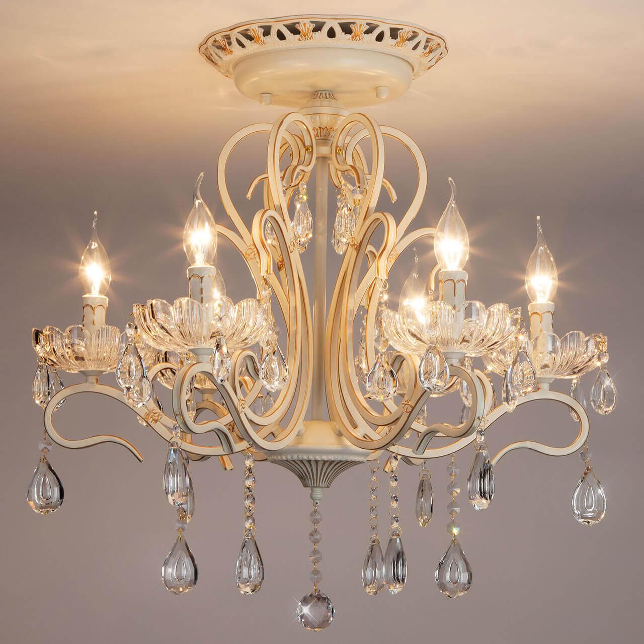 Подвесная люстра Eurosvet 12205/6 белый Strotskis EUROSVET ДИЗАЙНЕРСКИЕ 00-3888548 Белый  - Вид №3