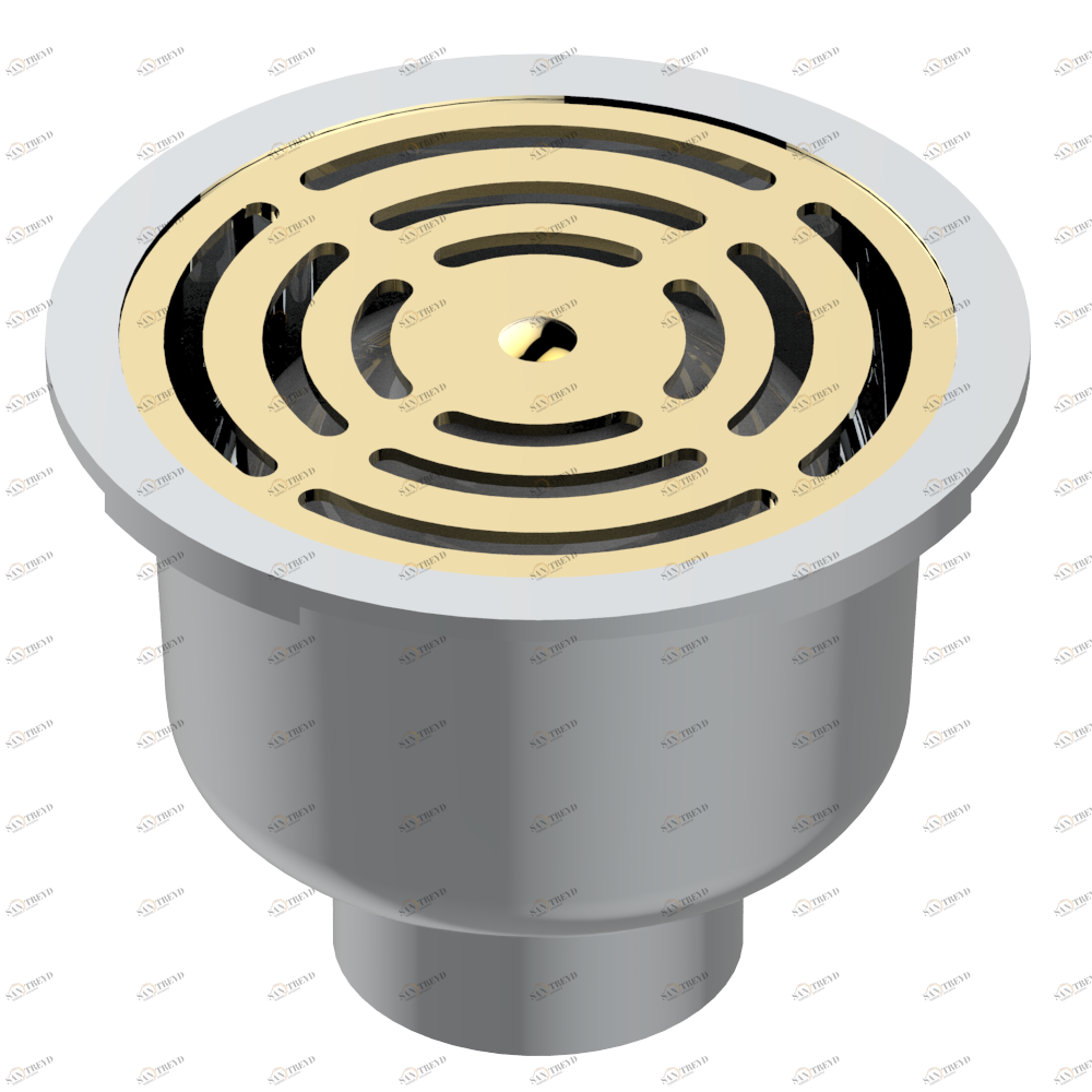 G00-7644/01 Трап вертикальный круглый диаметр: 100 мм x 100 мм Thg-paris прочие артикулы THG Хром/золото G00-7644/01 CAT.A