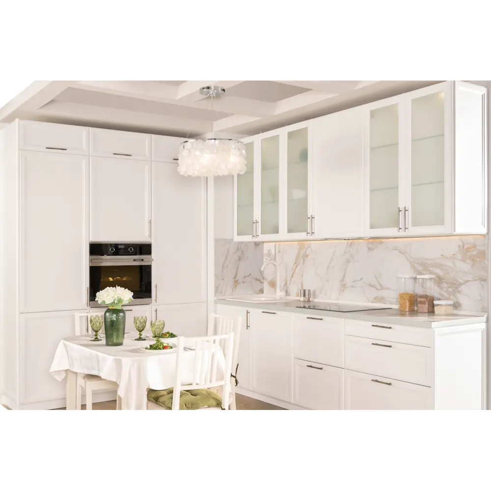 Фасад кухонный Delinia ID Решётка 14.7x102.1 см белый МДФ 82011428 STLM-0017534 - Вид №10