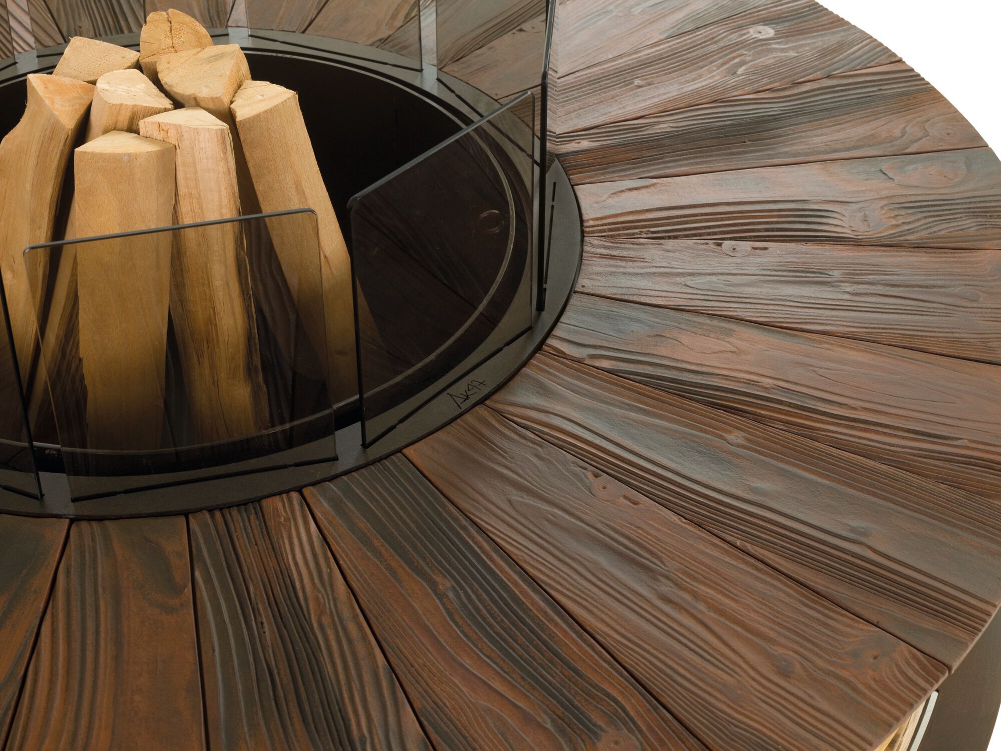 Стальная жаровня Ak47 Design ZERO TEXTURE ARCH-00118609 - Вид №10