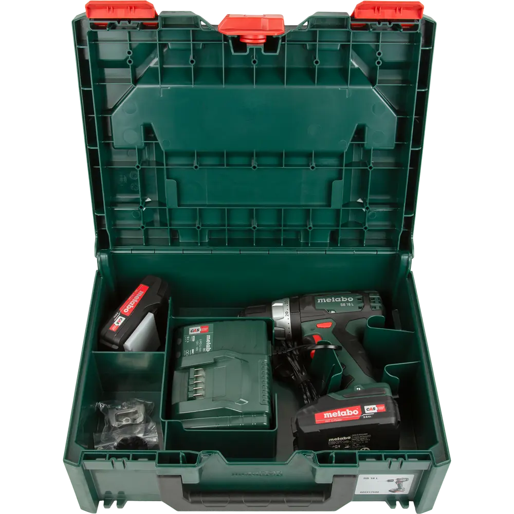 Дрель-шуруповёрт аккумуляторная ударная Metabo SB 18 L, 602317500, 18 В Li-Ion 2x2 Ач 80132212 STLM-2031809  - Вид №5