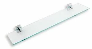 Полка стеклянная Novaservis Metalia 12 0240.0 хром