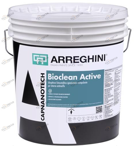 CAP ARREGHINI Фотокаталитическая краска против плесени для внутренних работ Capnanotech sun-id-1515145