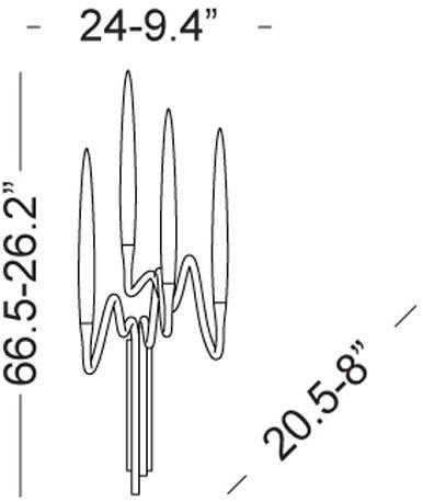 Il Pezzo Mancante Светодиодный настенный светильник ручной работы Il pezzo 3 sun-id-1418185 - Вид №4