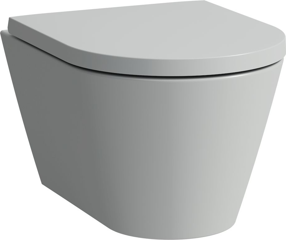 H8203337160001 Подвесной унитаз, укороченный, безободковый смыв Rimless LAUFEN PRO - Вид №2