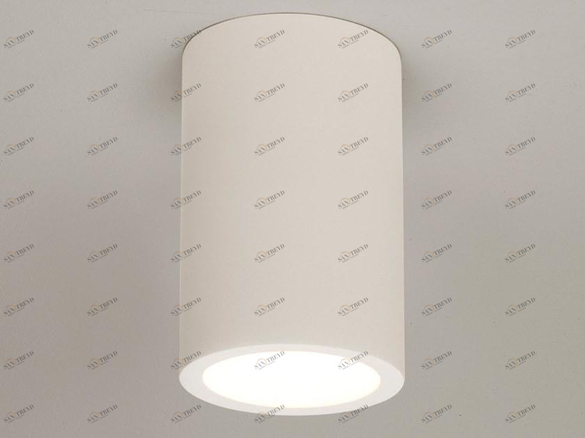 Astro Lighting Точечный светодиодный круглый светильник из гипса на потолке Osca 1252011 