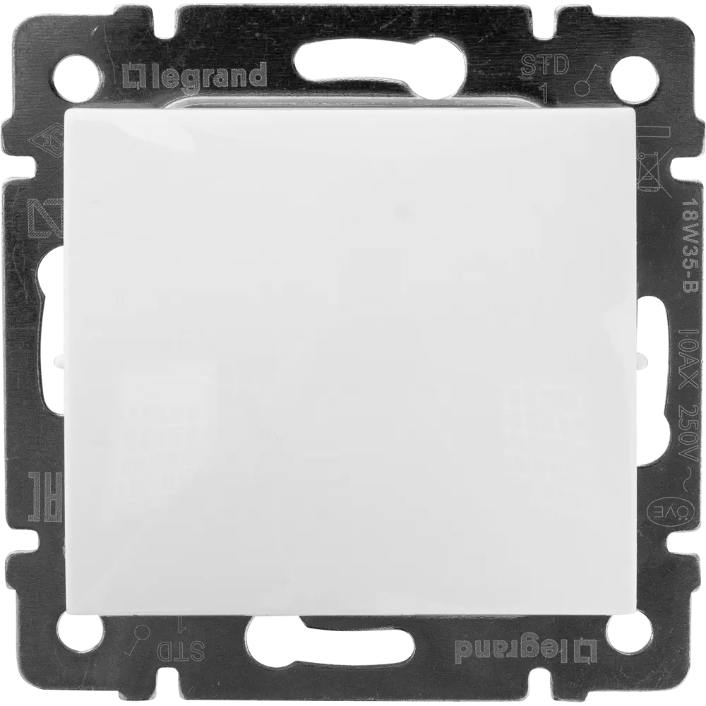 Выключатель Legrand Valena Classic одноклавишный белый для скрытого монтажа 10319672 STLM-0000422