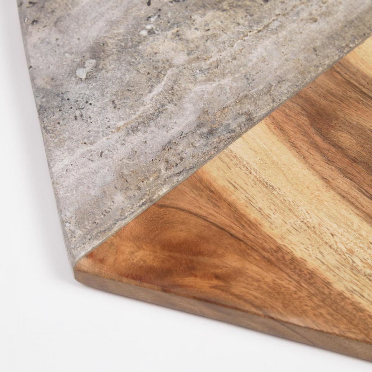 106398 Сервировочная доска из дерева и камня La Forma Sinai  - Вид №1