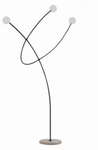 Roche Bobois Светодиодный торшер из стали и стекла