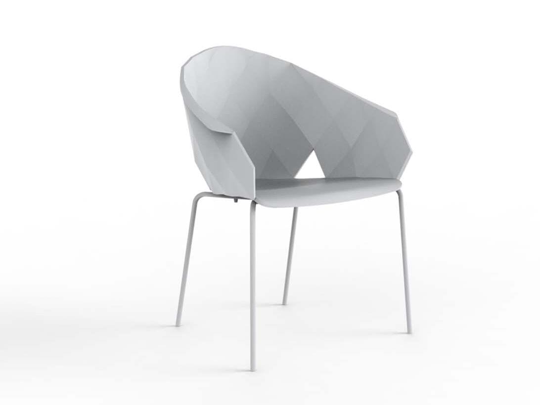 Пластиковый садовый стул Vondom Vases ARCH-00148437 - Вид №2