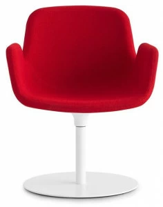 Lapalma Вращающееся кресло из ткани с подлокотниками Pass S121