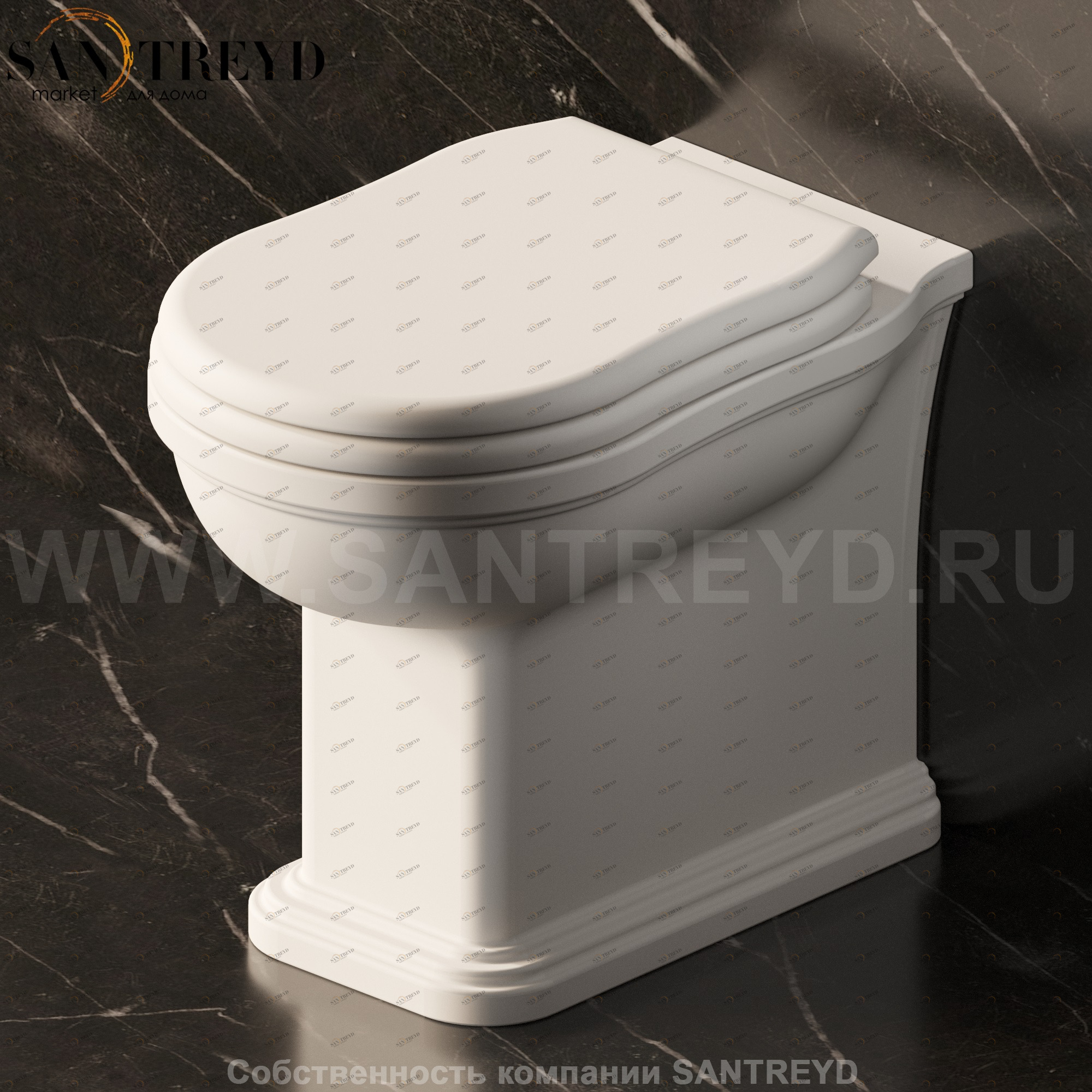 EF1179003 Приставной унитаз напольный Белый Ceramica Flaminia Efi Италия