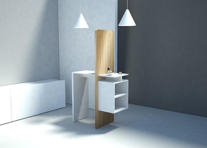 Zuri Design Высокий стол из фанеры  00100  - Вид №2