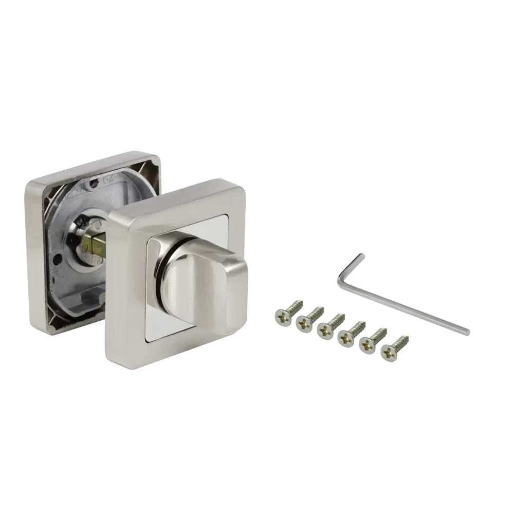 EDSON Накладка-фиксатор для межкомнатных дверей в стиле никель 85165139 STLM-0059277 - Вид №1