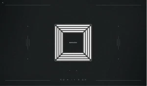 Barazza Индукционная стеклокерамическая плита со встроенной вытяжкой Zero 1pidz90n