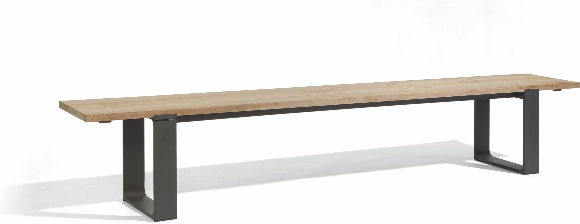 Скамейка лава состаренный teak 270 Manutti Prato MNST245