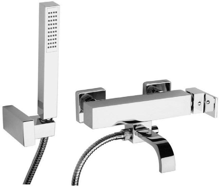 Paini Dax-R 84CR105R2SKM смеситель для ванны с аксессуаром 