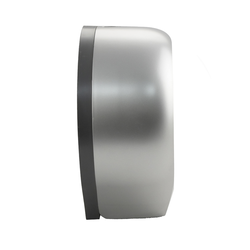 GFmark - Диспенсер для туалетной бумаги - барабан, ПРЕМИУМ, пластиковый, СЕРЫЙ, с глазком - капля, с ключем, код: 926  - Вид №4