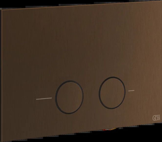 Запорная пластина 54611 845 Gessi Inverso ТЕМНАЯ БРОНЗА
