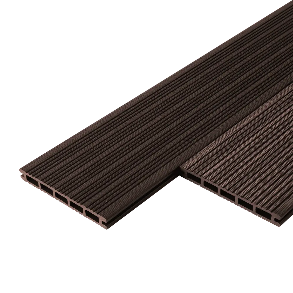 Террасная доска ДПК Freedeck цвет Венге 3000x150x17 мм двусторонний 0.45 м² Santreyd STLM-2166261