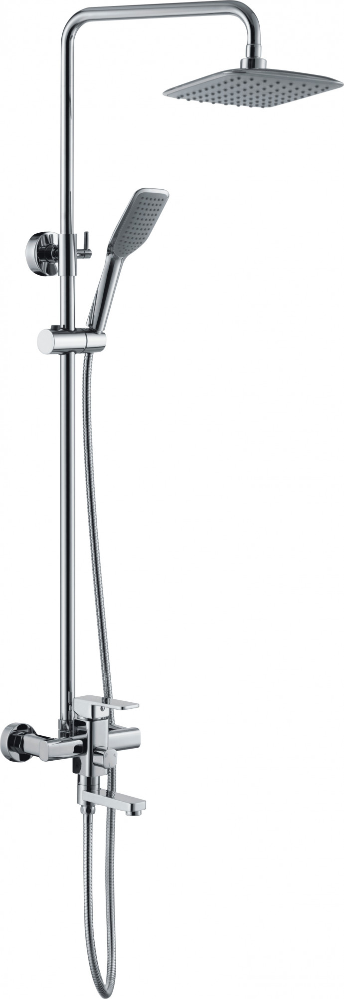 HB2402 Душевая система , хром Haiba 