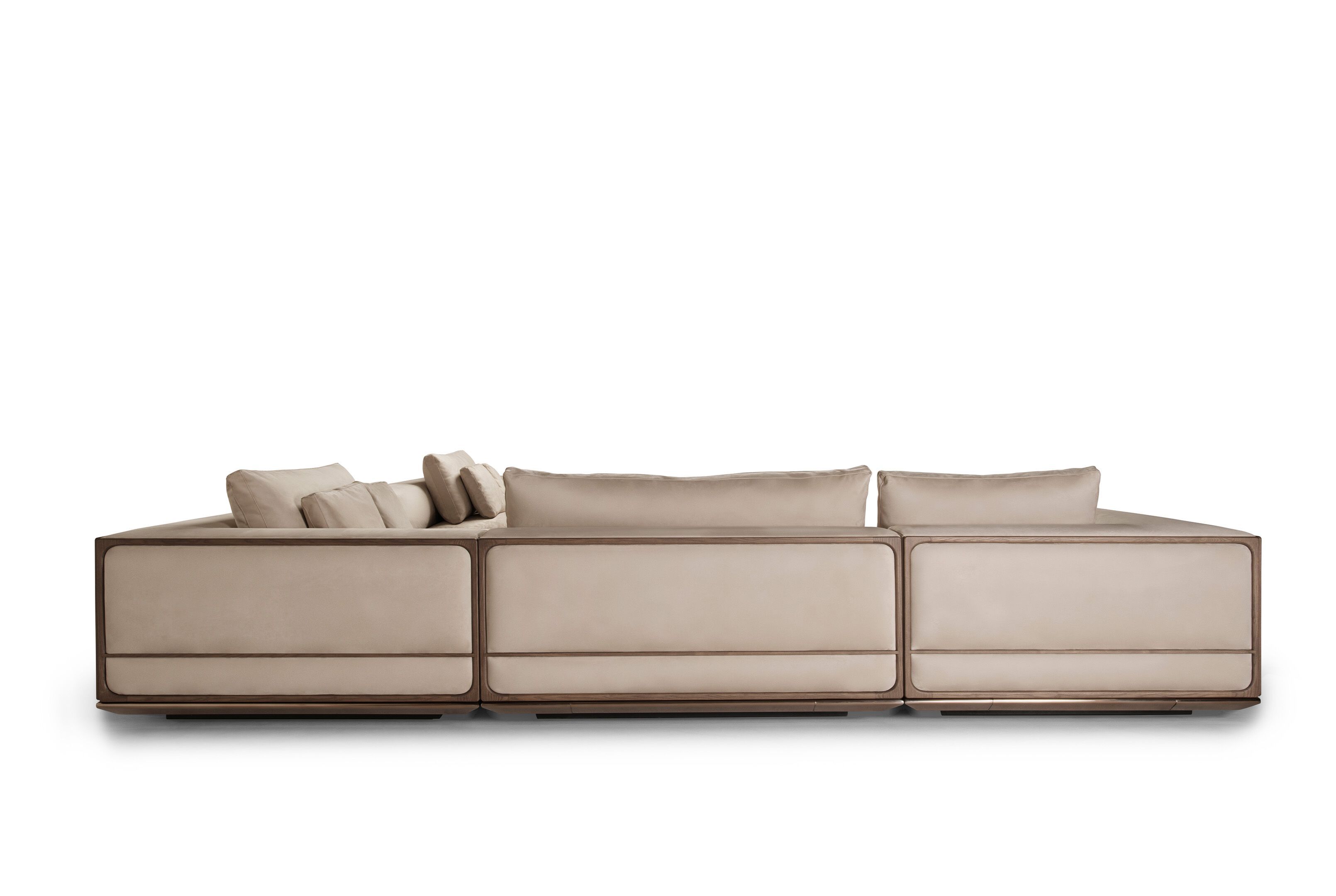 Кожаный модульный диван Visionnaire Nomad ARCH-00011504 - Вид №1