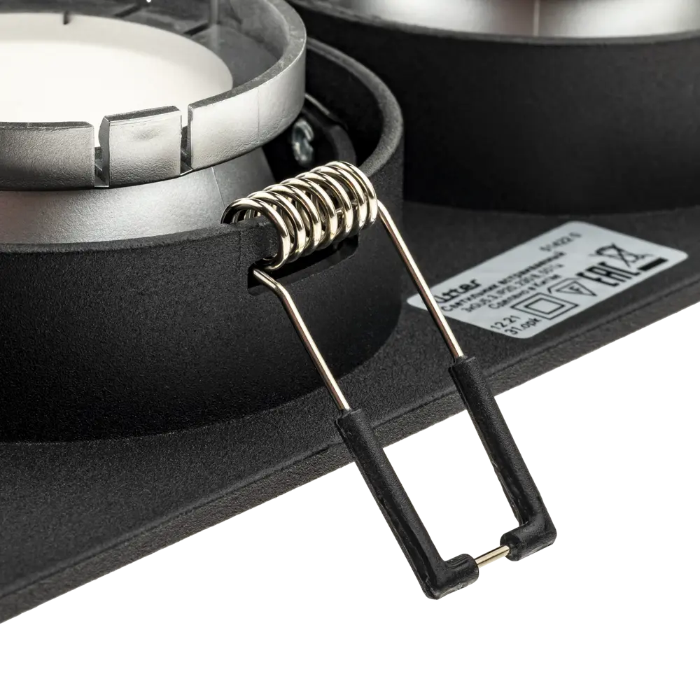 Светильник точечный встраиваемый Ritter Artin 51422 0 3xGU5.3 под отверстие 8x240 мм цвет черный 83979021 STLM-2044634  - Вид №8