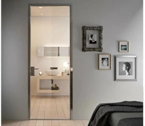 GIDEA Распашная дверь из алюминия и стекла Moderno