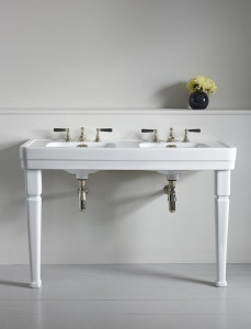 Двойная раковина Soho на керамических ножках Soho The water monopoly