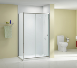 Торцевая панель для монтажа с дверью A1207D0 Merlyn Ionic Хромированный