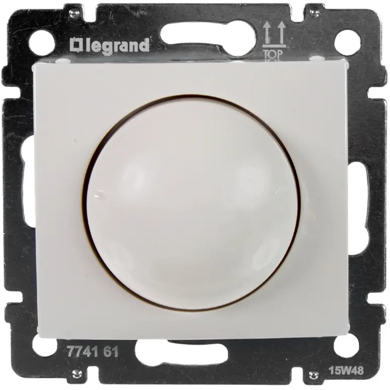 Legrand Valena Classic - поворотный светорегулятор для скрытого монтажа 12076635