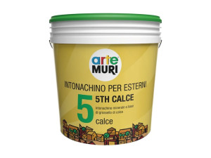 Минеральная штукатурка на основе известковой гашенки, размер зерна 0,7-1-1,2 мм