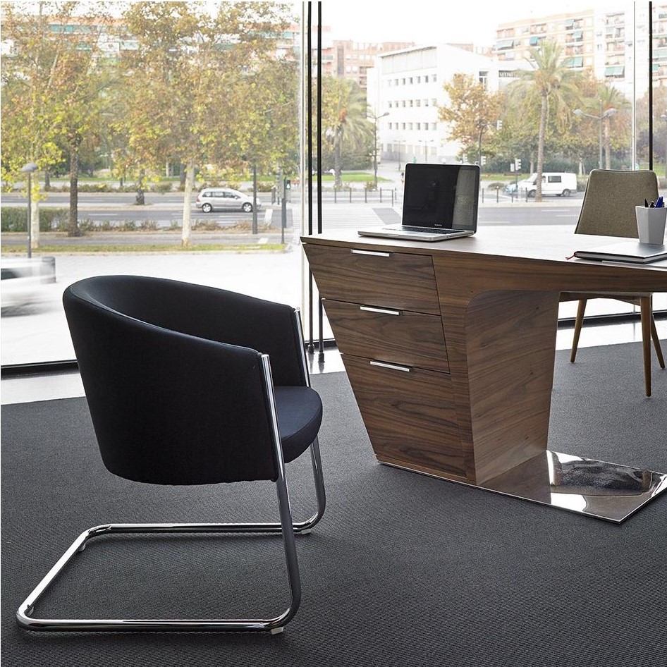 Кресло D867 от Angel Cerda черное ANGEL CERDA ДИЗАЙНЕРСКИЕ 146922 Черный  - Вид №3