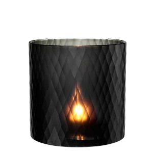 Подсвечник стеклянный черный Morton M от Eichholtz EICHHOLTZ EICHHOLTZ 060325 Черный