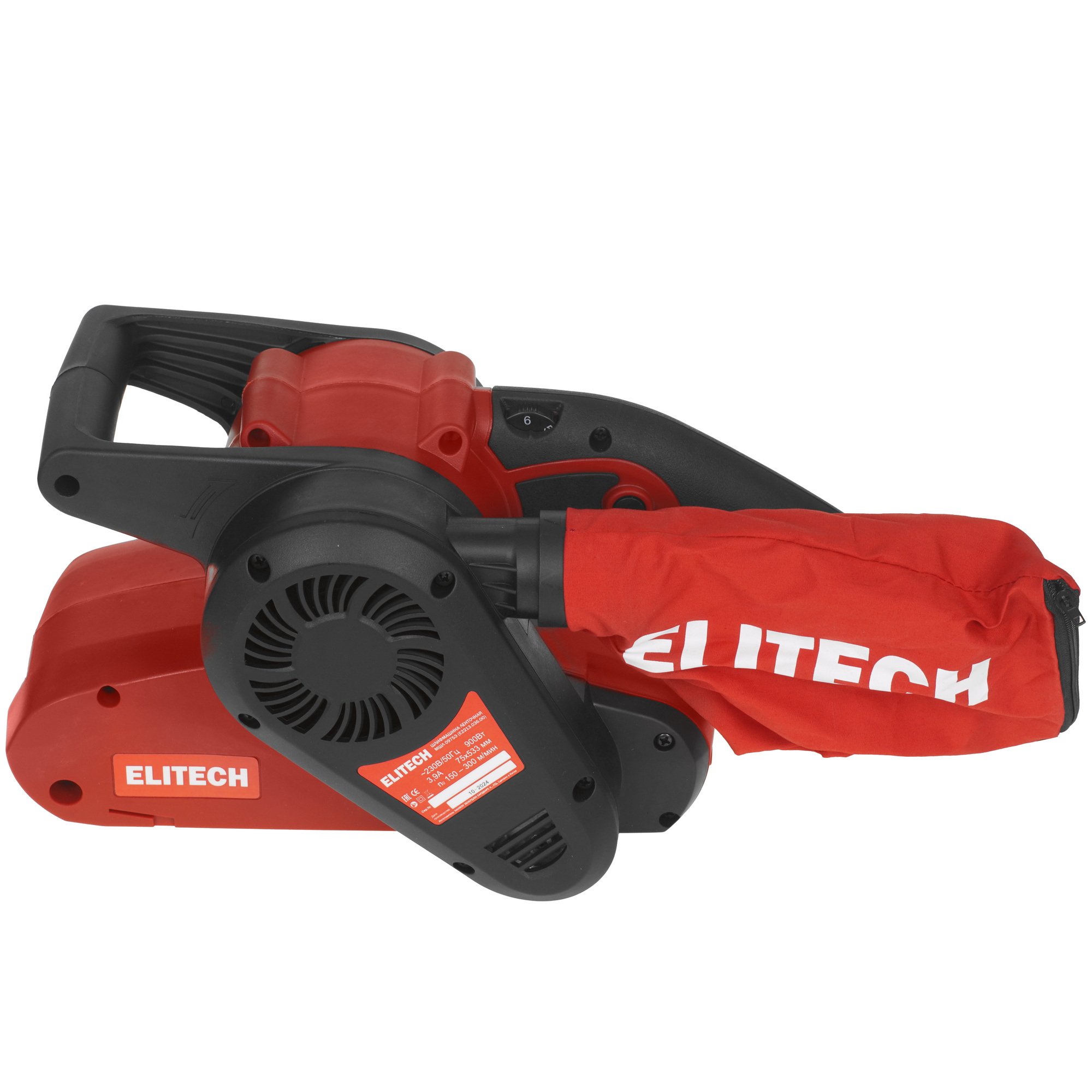 Ленточная шлифмашина ELITECH МШЛ 0975Э 9255347 STDN-0076058 - Вид №2