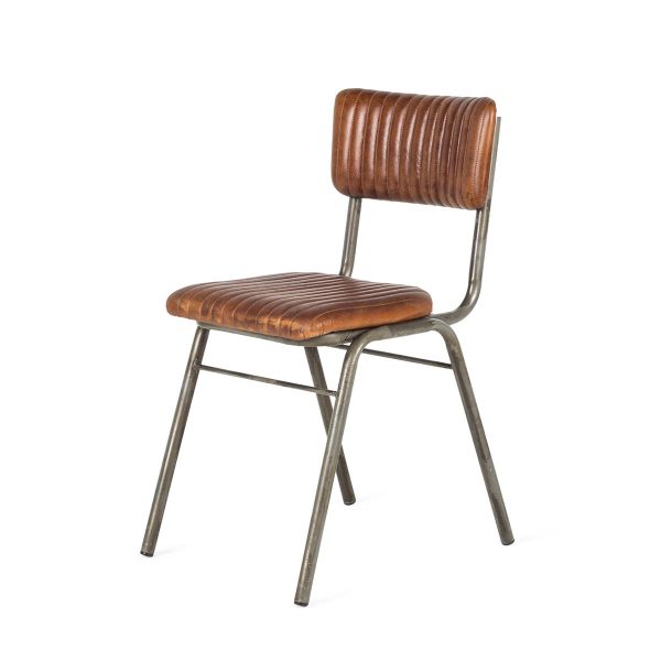 080205 Стул с кожаным сиденьем Francisco Segarra Romina Santreyd - Вид №5