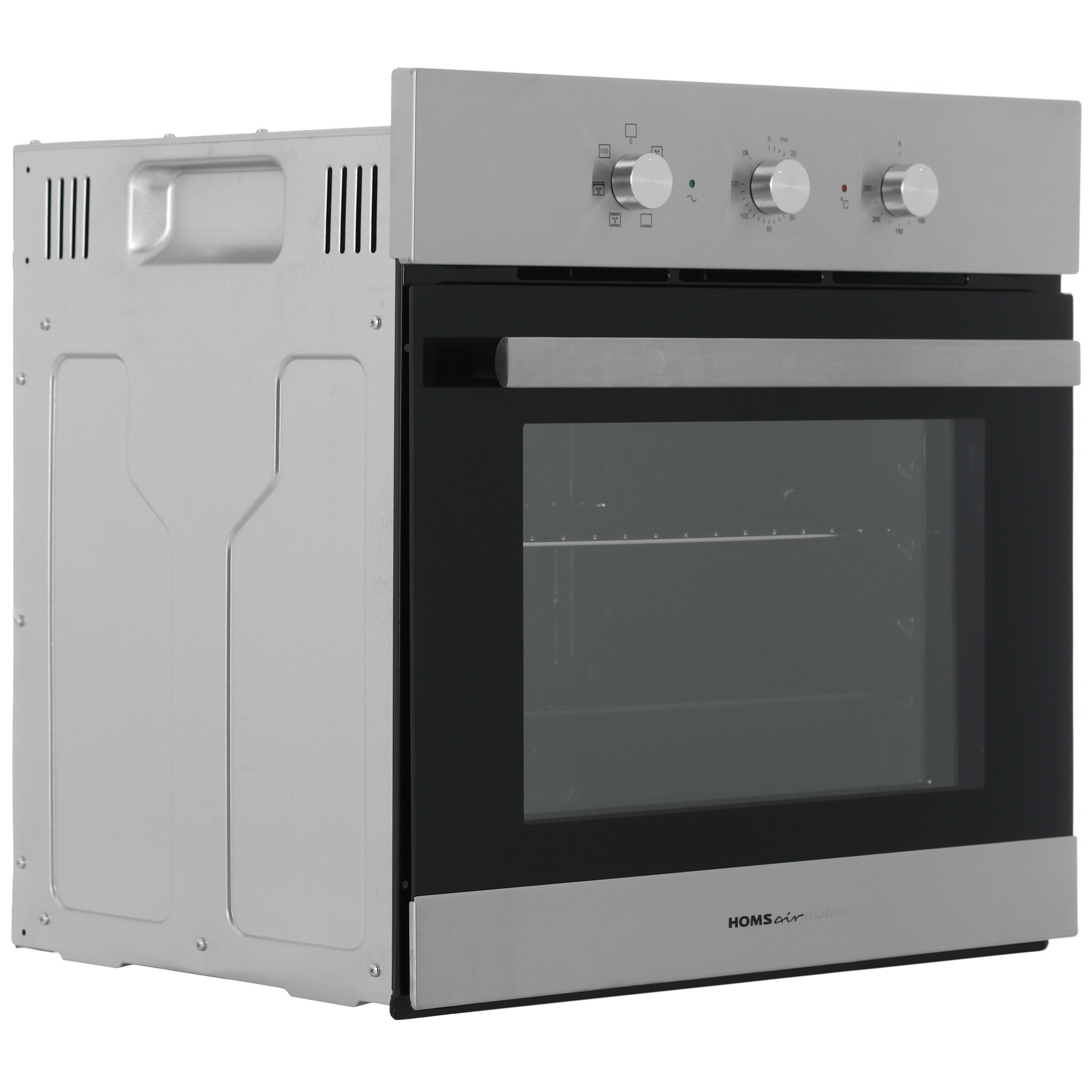 8160928 Электрический духовой шкаф HOMSair OEF657S серебристый STDN-0068501 - Вид №1