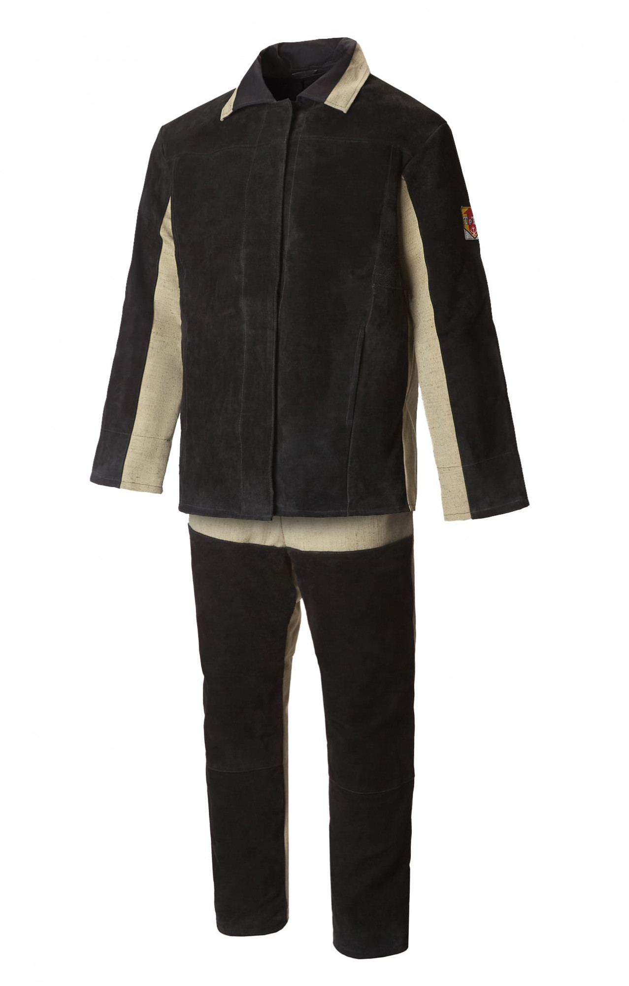 68916 Костюм брезентовый комбинированный cпилком со съемным утеплителем  Одежда для сварщиков  размер 60-62/182-188 Спецодежда 