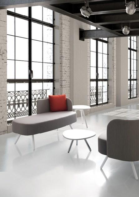 Sesta Скамья из ткани со спинкой Blog Bg-084 + bg-103 - Вид №2